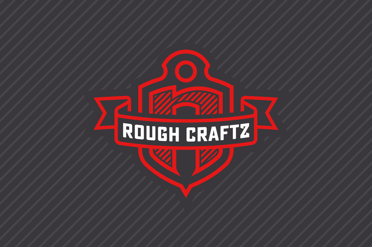 Logogestaltung für Rough-Craftz