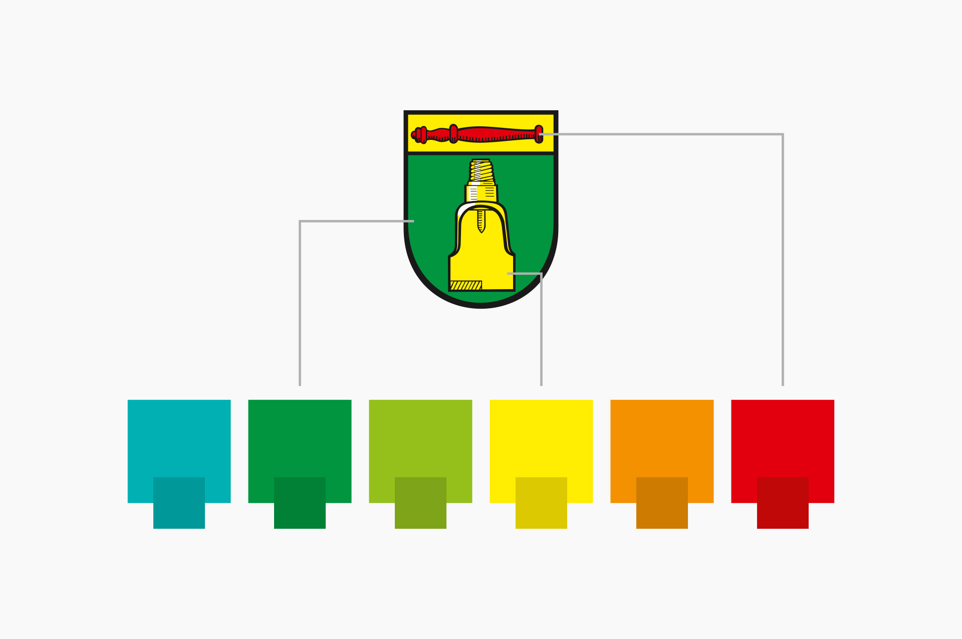 Farbschema der Gemeinde Nienhagen