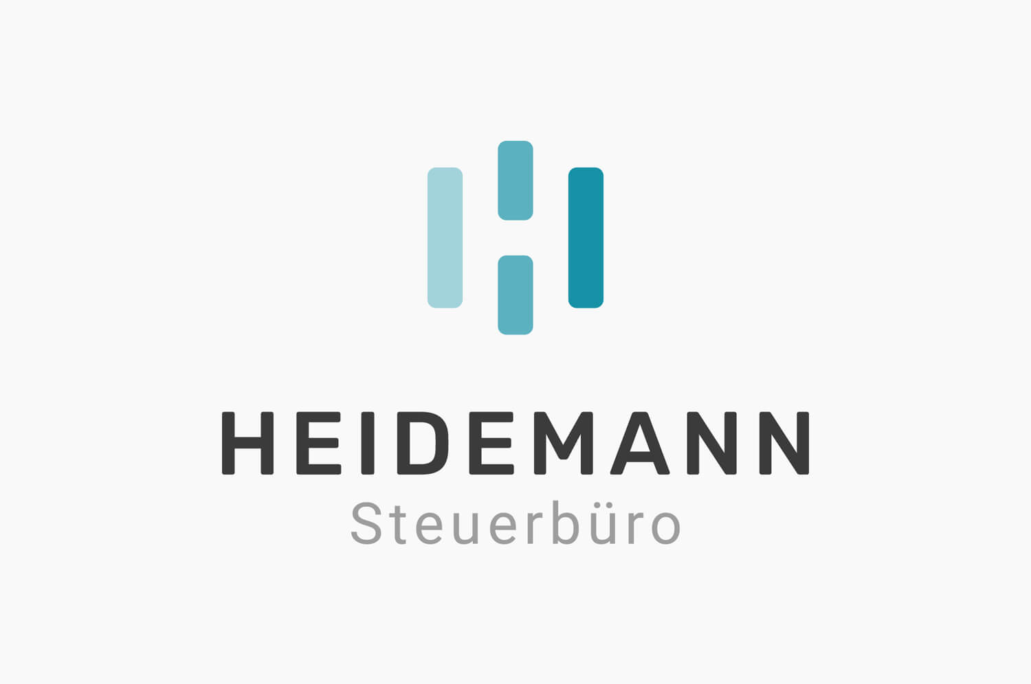 Logogestaltung für das Steuerbüro Heidemann
