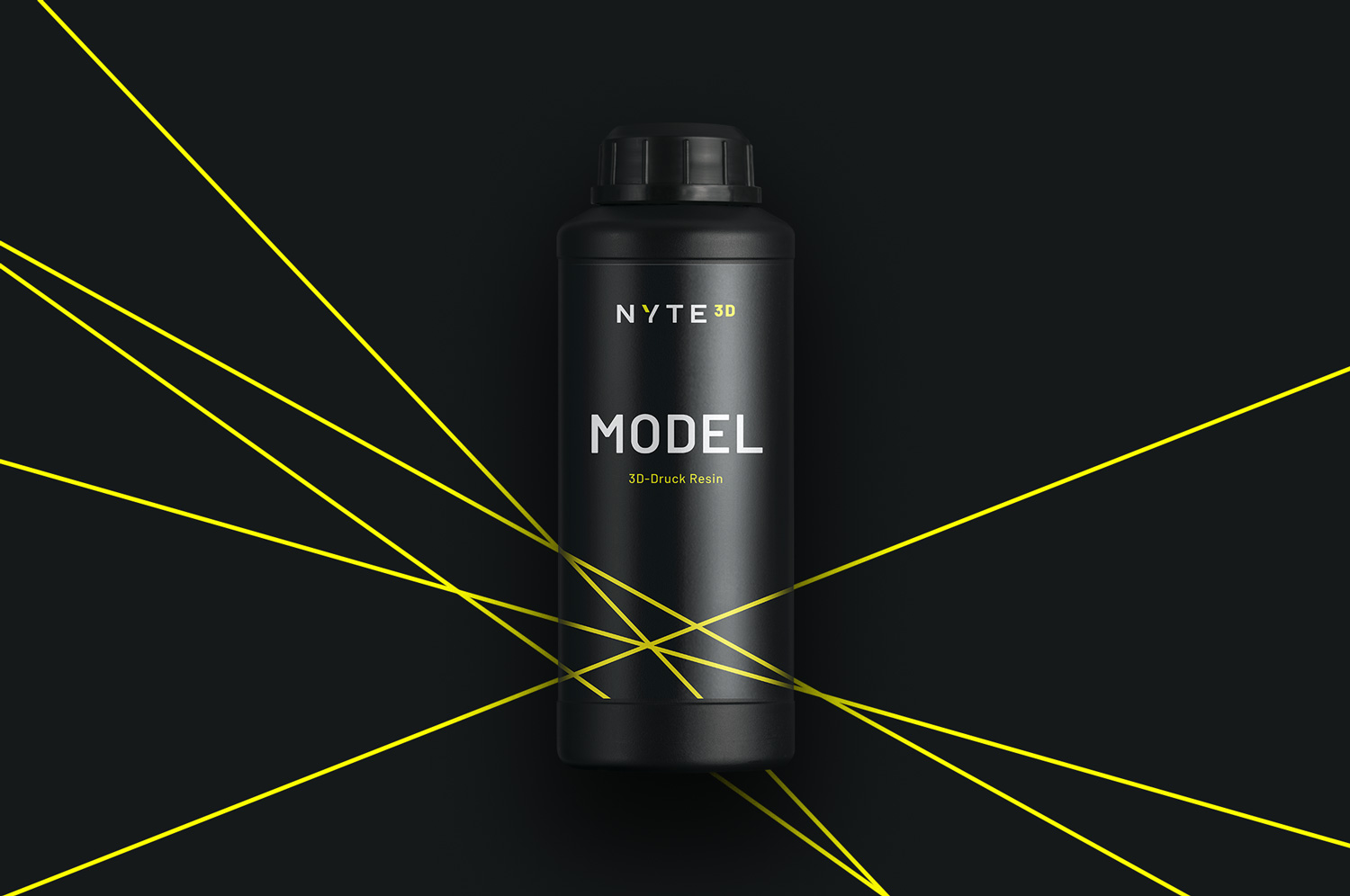 Flaschendesign für NYTE3D Model